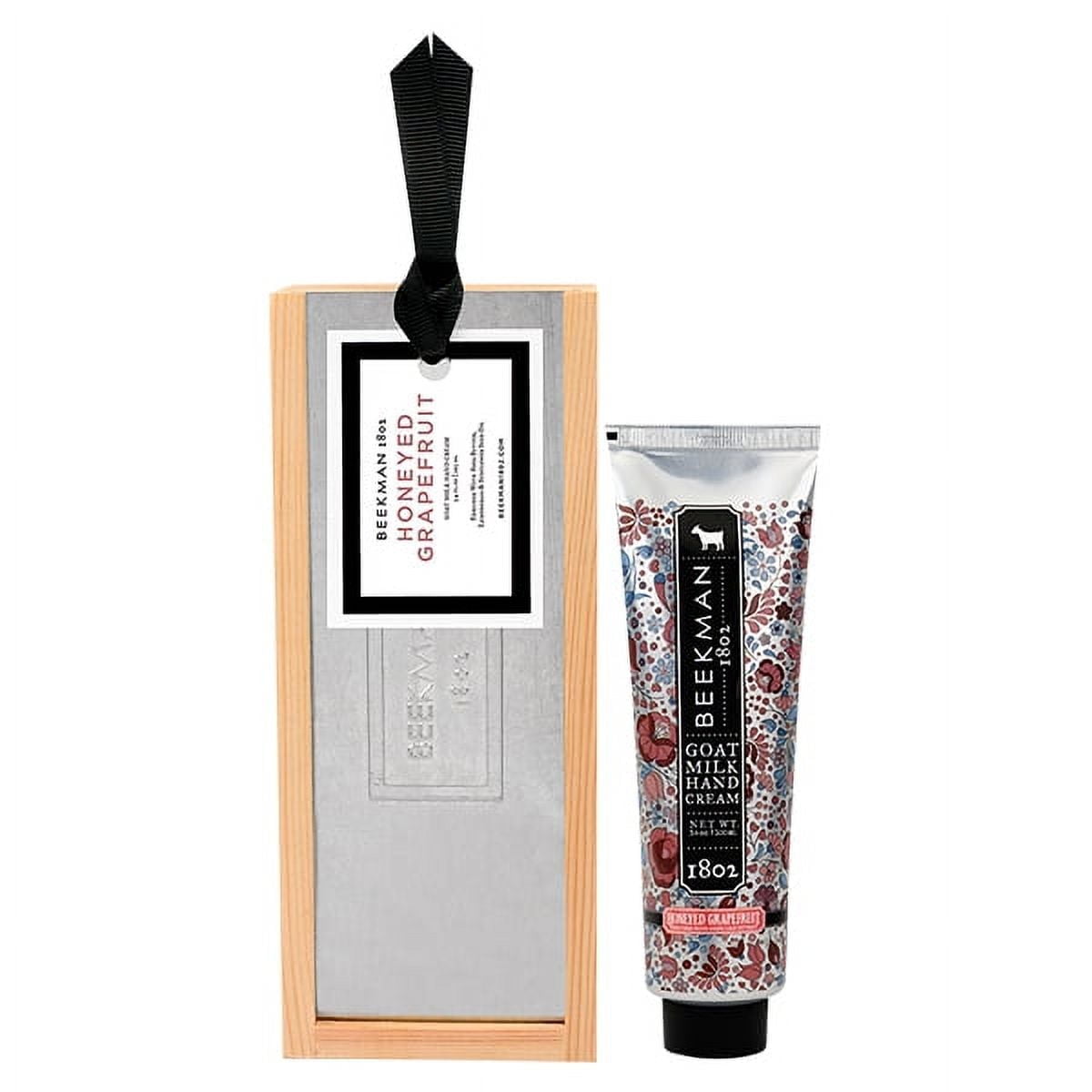 Beekman 1802 - Hand Cream - Honeyed Grapefruit - Moisturizing & Hydrating Goat Milk Hand Lotion for Dry & Sensitive Skin - Anti-Aging Hydration - Goat Milk Hand Care - 3.4 oz