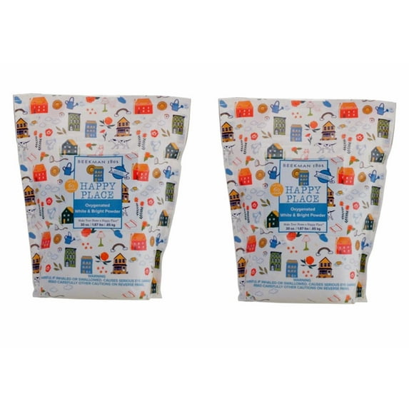 Beekman 1802 Happy Place 2- 30 oz Oxygenated White & Bright Powder 120 Loads