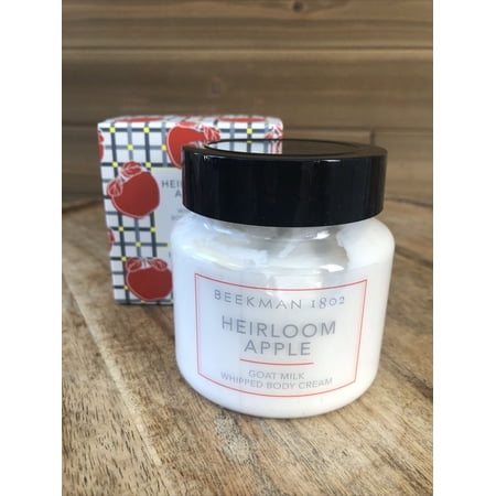 Beekman 1802 Heirloom Apple goat milk whipped body cream 8 OZ