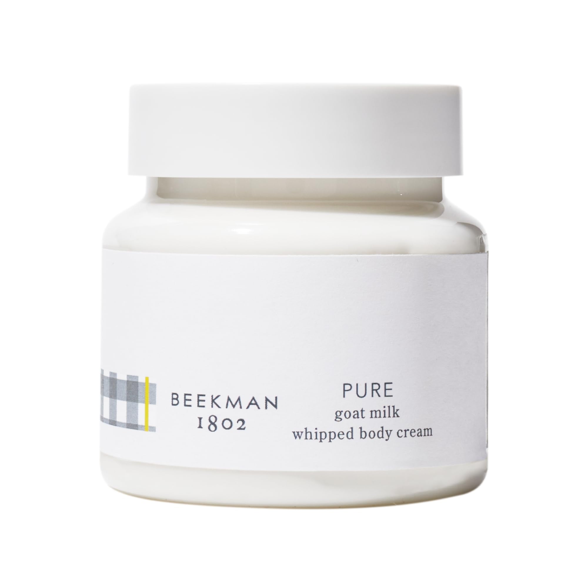 Beekman 1802 Whipped Body Cream - 8 oz - Intensely Hydrating & Softens Skin - With Goat Milk - Good for Sensitive Skin - Cruelty Free Unscented