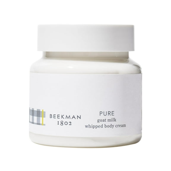 Beekman 1802 Whipped Body Cream - 8 oz - Intensely Hydrating & Softens Skin - With Goat Milk - Good for Sensitive Skin - Cruelty Free Unscented