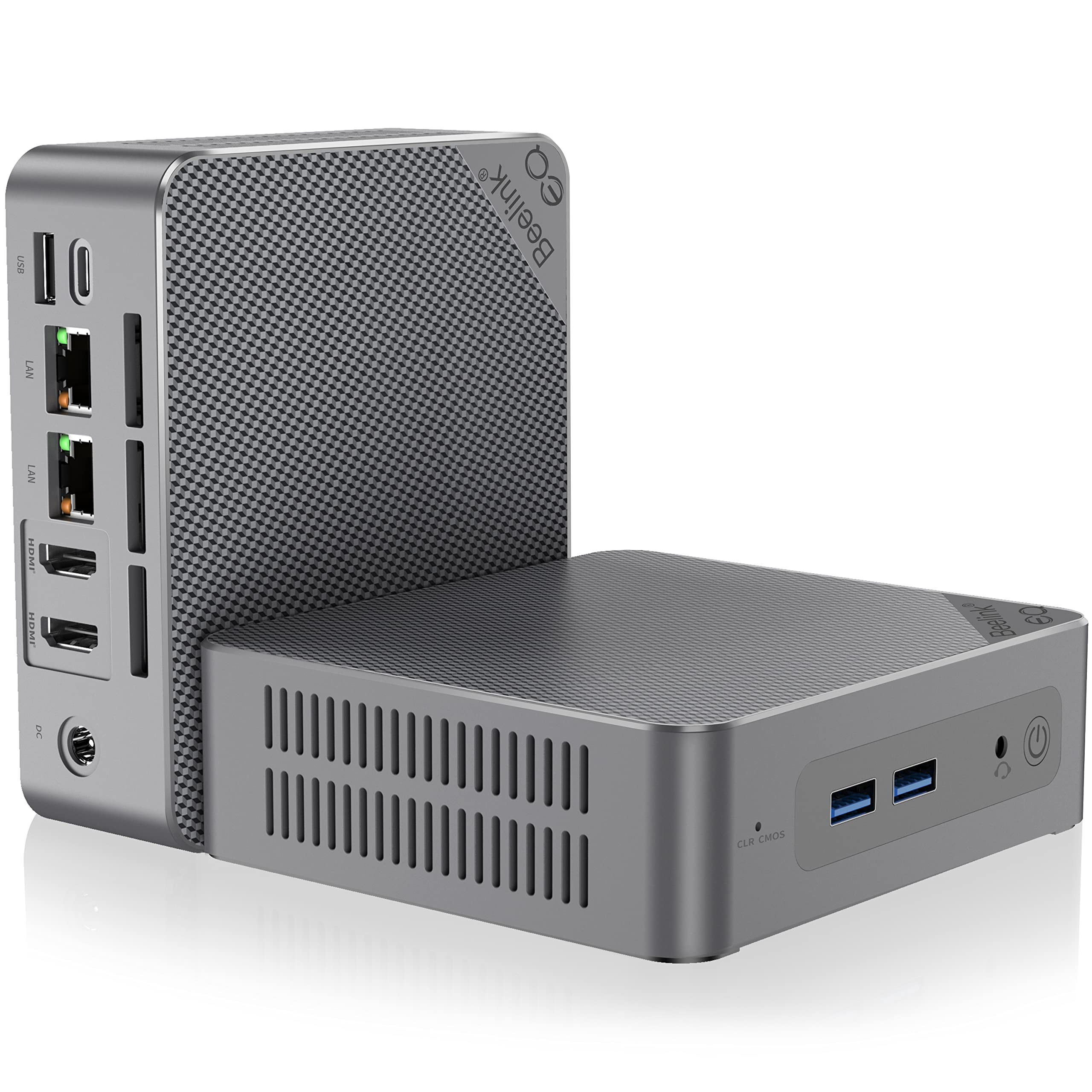 Beelink Dual LAN 2.5Gb Mini PC, EQ12 Intel Alder-Lake N100
