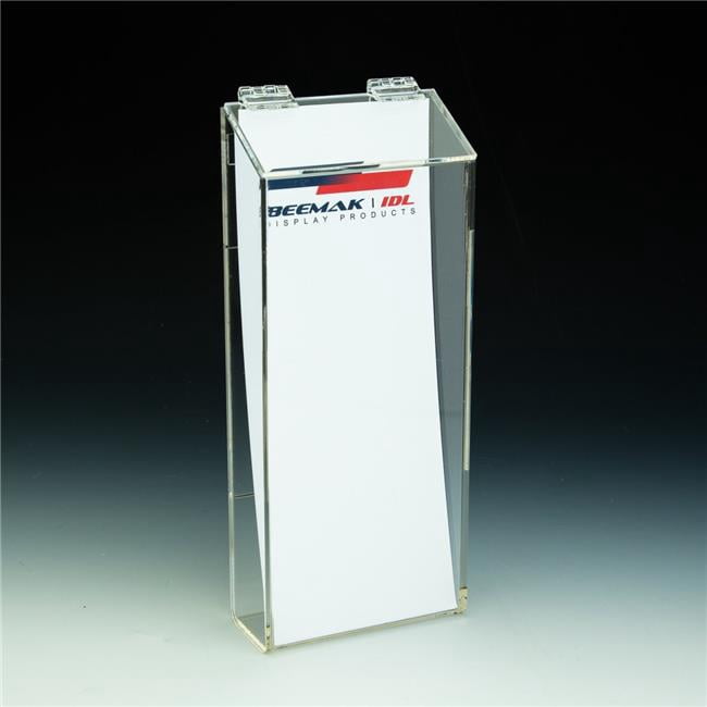 Beemak Plastics OBH 4X9 CI 4 x 9 in. Outdoor Brochure Holder for ...