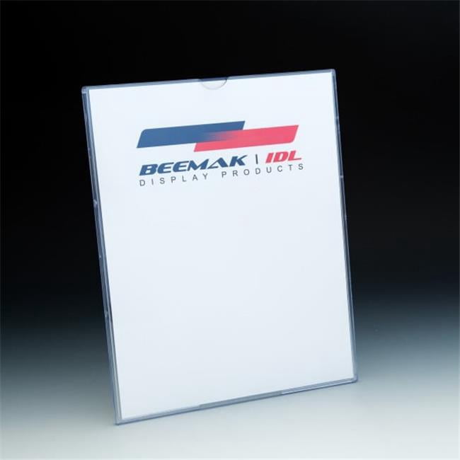 Beemak Plastics TVF-1 8.5 x 11 in. Wall Mount Sign Holder for ...