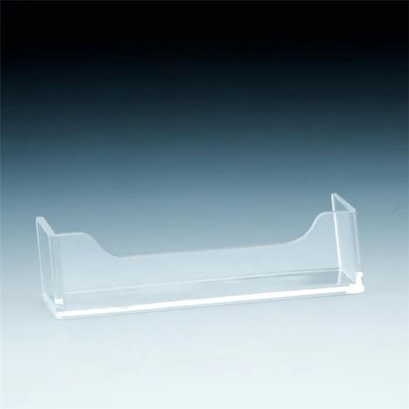 Beemak Plastics CS 55 CGP Styrene Add-On Business Card Holder, Clear