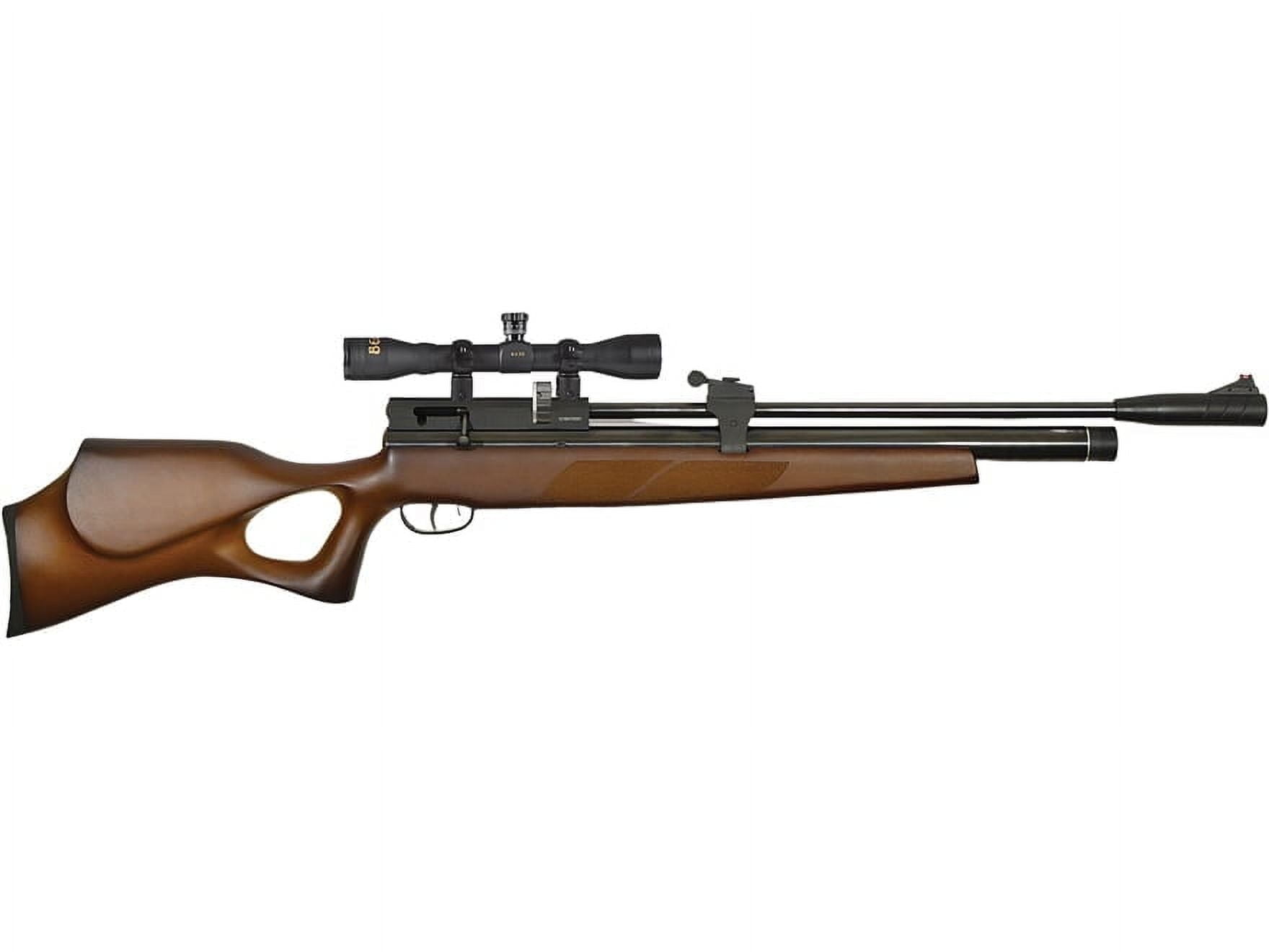 Beeman 1518 Commander .22 PCP Bolt Action Air Rifle, Wood Stock, with 4 x 32 Scope and 10-Shot Magizine