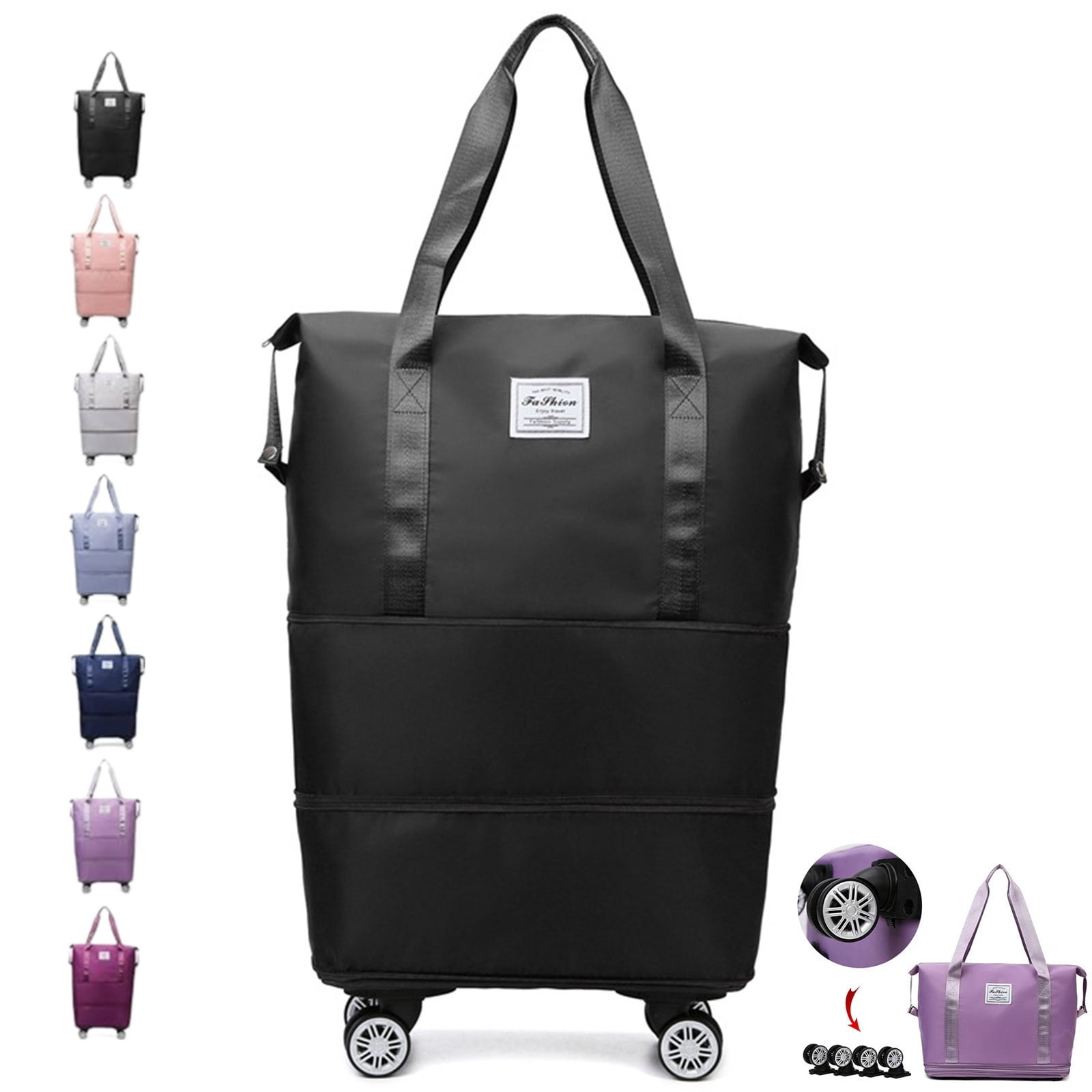 Beente Travel Bag with Wheels, Kulken Travel Bag with Wheels,  2025 Universal Wheeled Luggage for Business, Vacation & Weekend Getaways