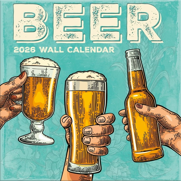Beer 2026 12M Turner Wall Calendar - Pf