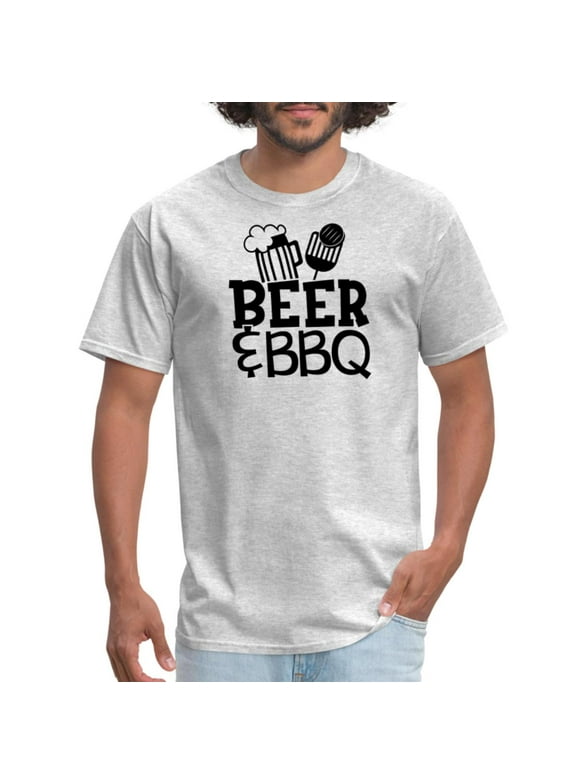 Beer And Bbq Fathers Day Gift For Grillmaster Unisex Men's Classic T-Shirt