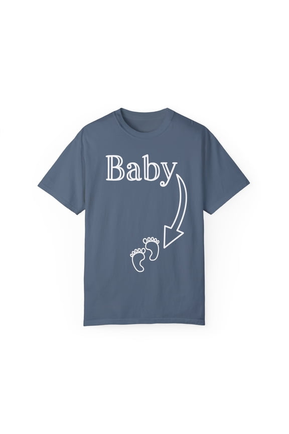 Beer Baby Pregnancy | Maternity | Family Reunion | Drinking Buddy | Beer | Pregnancy Top | Beer Unisex Garment-Dyed T-shirt