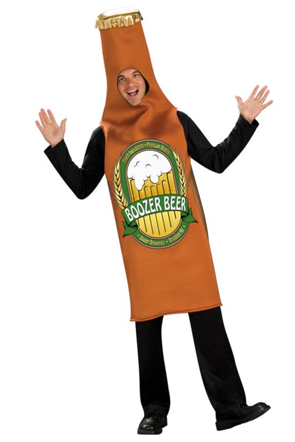Boozer Beer Bottle Tunic Men's Costume Standard Large 44