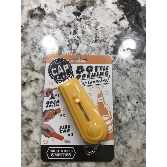 Beer Bottle Opener Cap Zappa Launcher Shooter By Spinning Hat Fire Cap 5M New