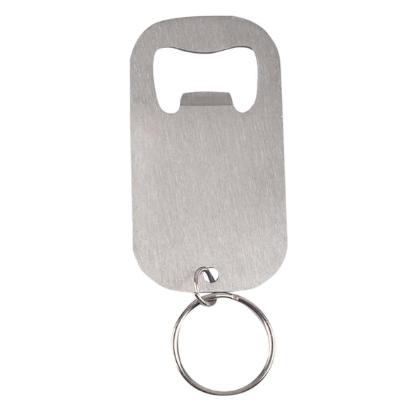Beer Bottle Opener Catapult Launcher - Multifunctional Metal Can Opener, Fly Cap Kicker for Parties & Drinking Games, Keychain Size
