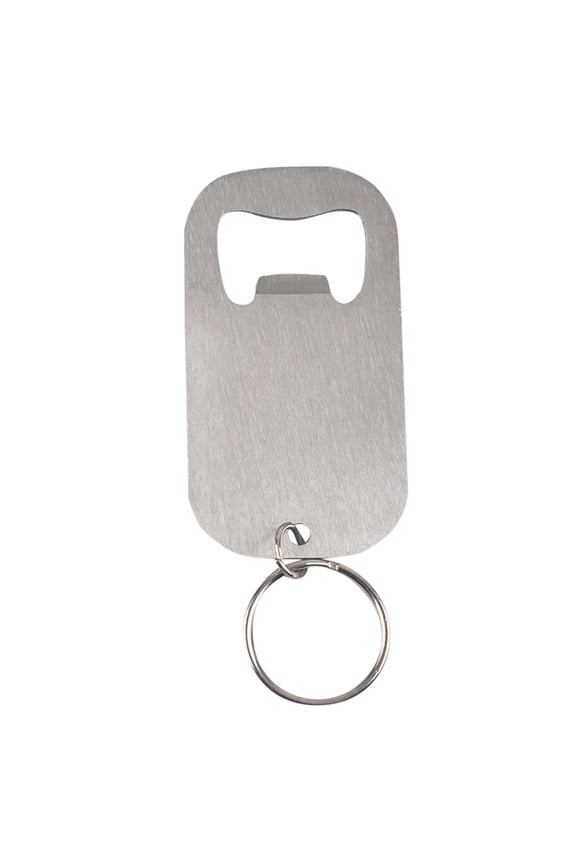Beer Bottle Opener Catapult Launcher - Multifunctional Metal Can Opener, Fly Cap Kicker for Parties & Drinking Games, Keychain Size