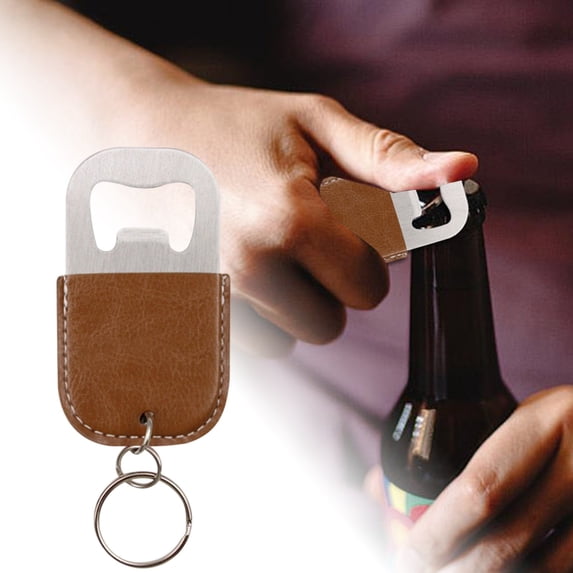Bottle Opener,Keychain Custom Engraved Stainless Steel Portable Can Opener Key Ring, Comfortable Grip,Lightweight and Construction