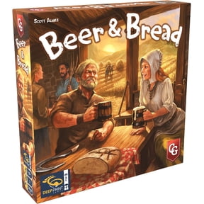 Capstone Games Beer & Bread Card Game for 2 Players, Strategic Brewing and Baking Theme with Competitive Resource Planning, Gameplay Replay Value for Adults and Teens | Ages 10+ | 30 Minute Playtime