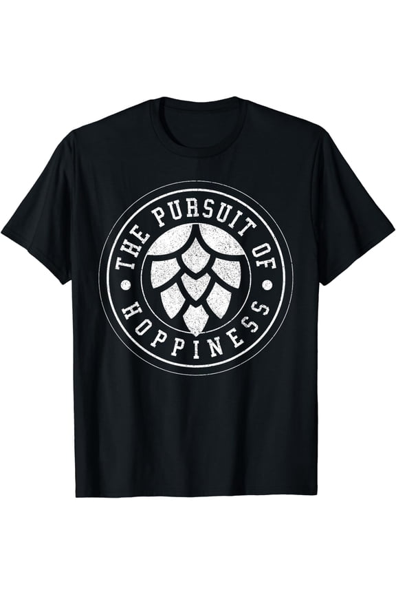 Beer Brewer T-Shirt - Craft Beer Hops IPA Hoppiness Gift