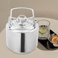 thumbnail image 1 of Beer Brewing Keg Brewing Bucket Adjustable Pressure 304 Stainless Steel Mini Ball Lock Keg, Home Brewing Keg, 1 of 20