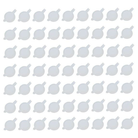 MEIBUTYUP White Plastic Straw Hole Grommets for Covers, 100 Pieces, and Easy to Clean Accessories