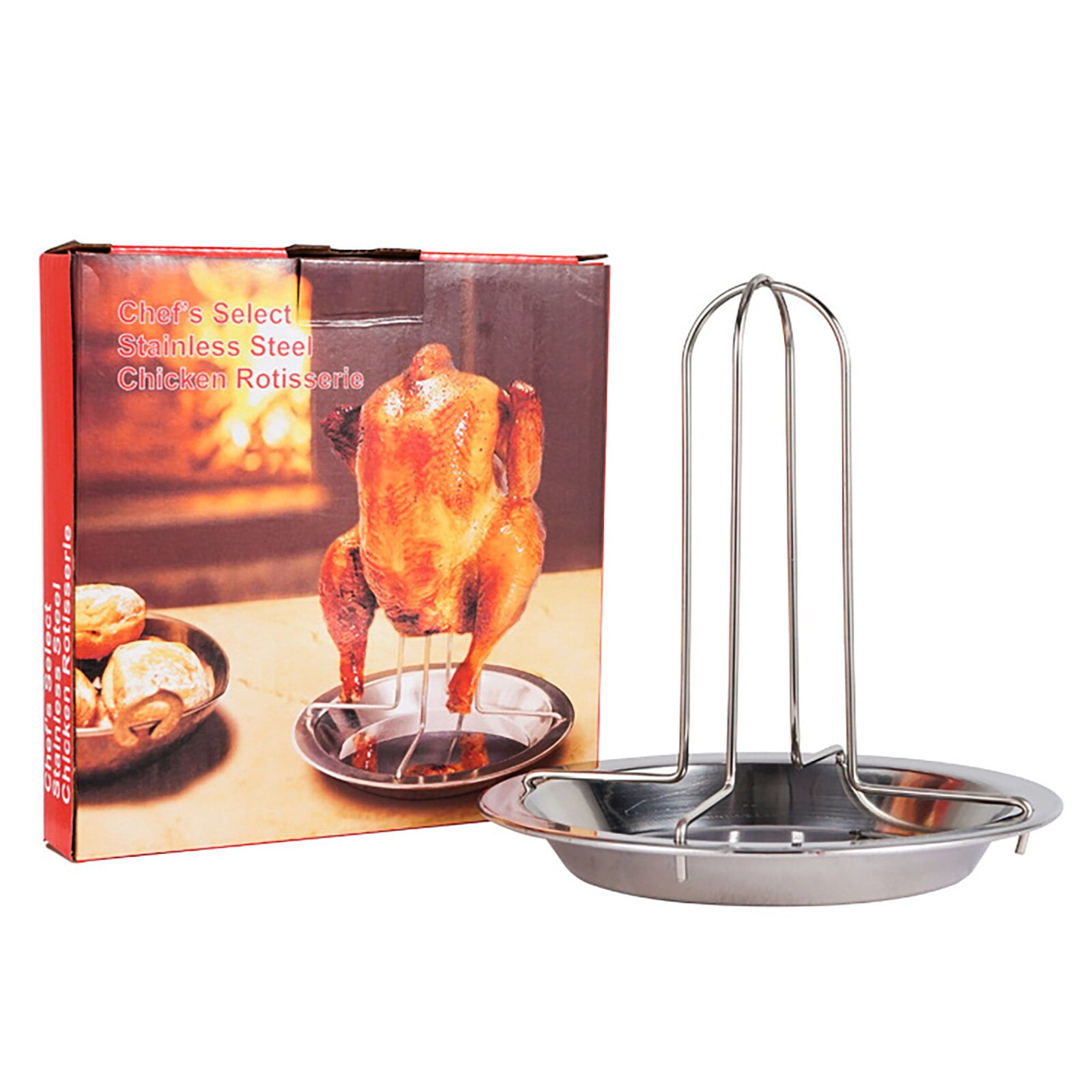 Beer Can Chicken Holder for Grill and Smoker, Food Grade Stainless
