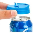 thumbnail image 1 of Beer Can Cover Protector Sealing Lid with Leak-Proof Design for Soda Energy Drink Cans, Reusable Rubber Can Top Cap to Keep Beverages Clean, Multi-Purpose Can Sealer for Home Office Outdoor Use, 1 of 6