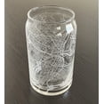 thumbnail image 1 of Beer Can Glass 16 oz Urban City Map Newark New Jersey, 1 of 1