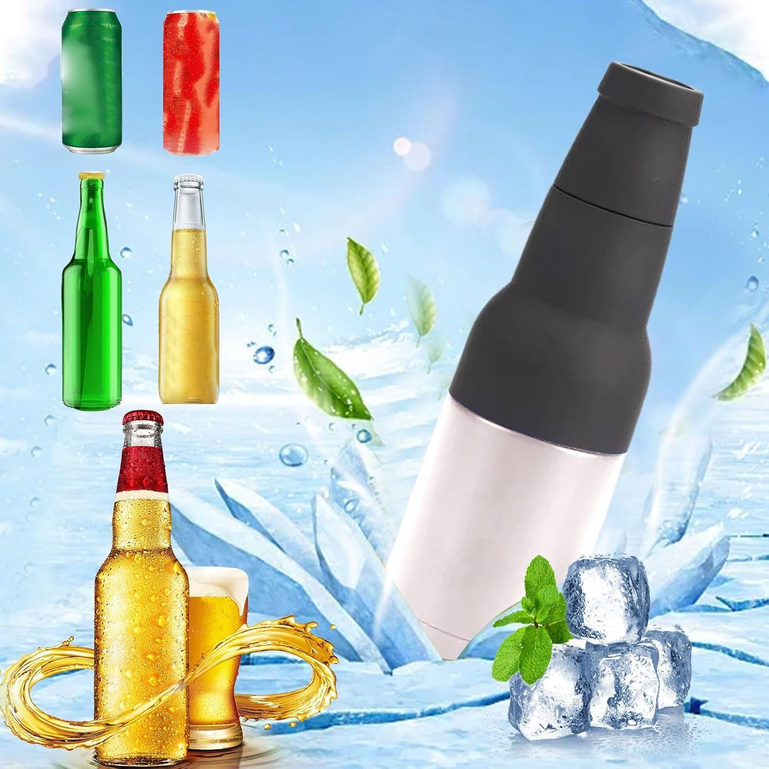 Beer Bottle Holder Yeti Drink Cooler Yeti Bottle Koozie Yeti