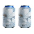 thumbnail image 1 of Beer Can Sleeve 2 Pack Cool Cans Cooler Sleeve Magnolia Flower Beer Can Coolies for Beer Drink & Water Bottles (3.9In X4.9 In), 1 of 3