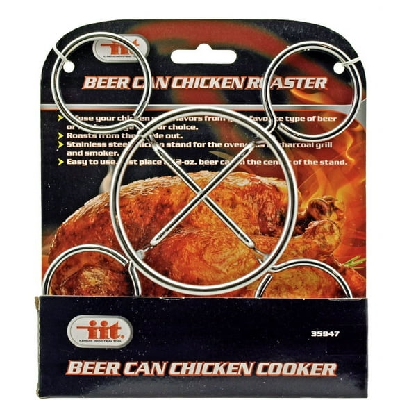 Beer Can Tailgate Chicken Cooker and Roaster - IIT