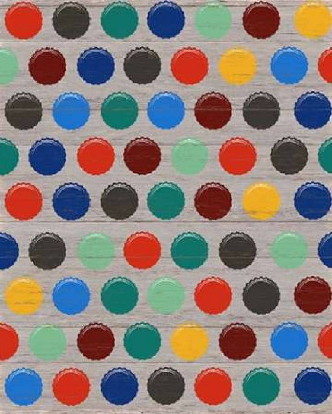 Beer Cap Pattern Canvas Art - Sam Appleman (20 x 24)