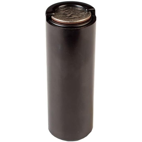 Beer City Billiards Coin Holders Quarter Dispensers, Tube Holds 40 Plus Quarter or Dollar Coins (Plastic)