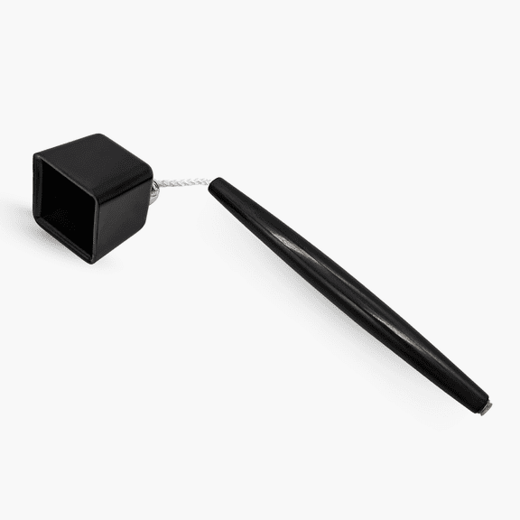 Beer City Billiards Pro Series (Square) Pool Cue Chalk Holder Perfectly Fits Master Chalk Cubes & Square Chalks (Black)
