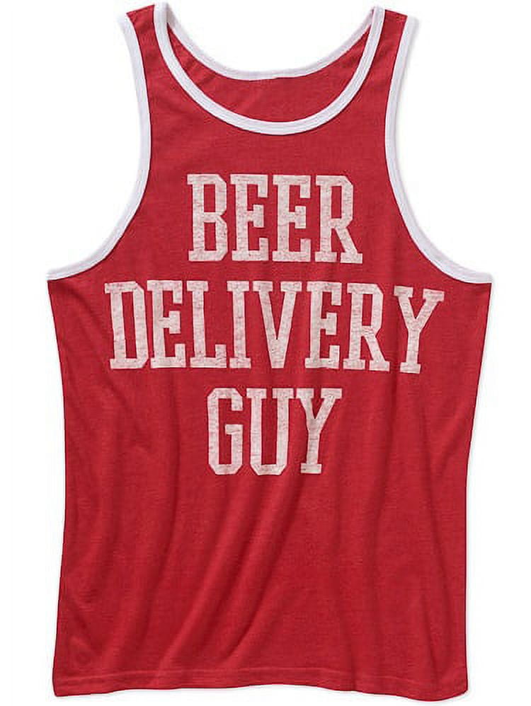 Beer Delivery Guy Men's Tank Graphic Top