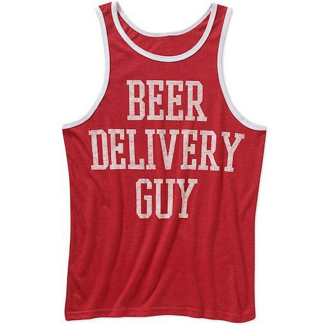 Beer Delivery Guy Men's Tank Graphic Top