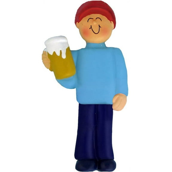 Beer Drinker or 21st Birthday Ornament