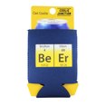 thumbnail image 1 of Beer Elements Can Coolie (Navy Blue), 1 of 1