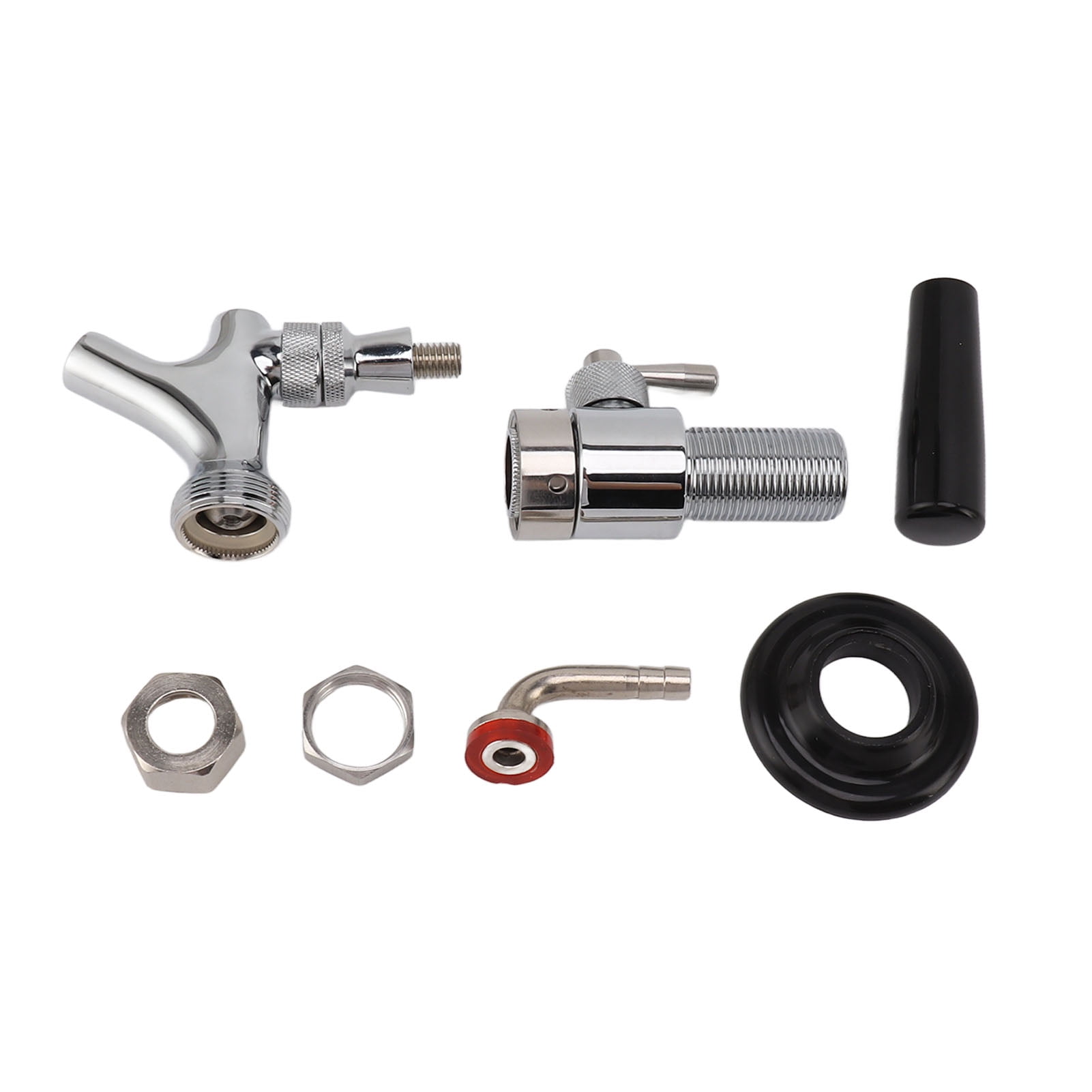 Beer Faucet Stainless Steel Core Leak Free Foam Free Soft Flow Polished