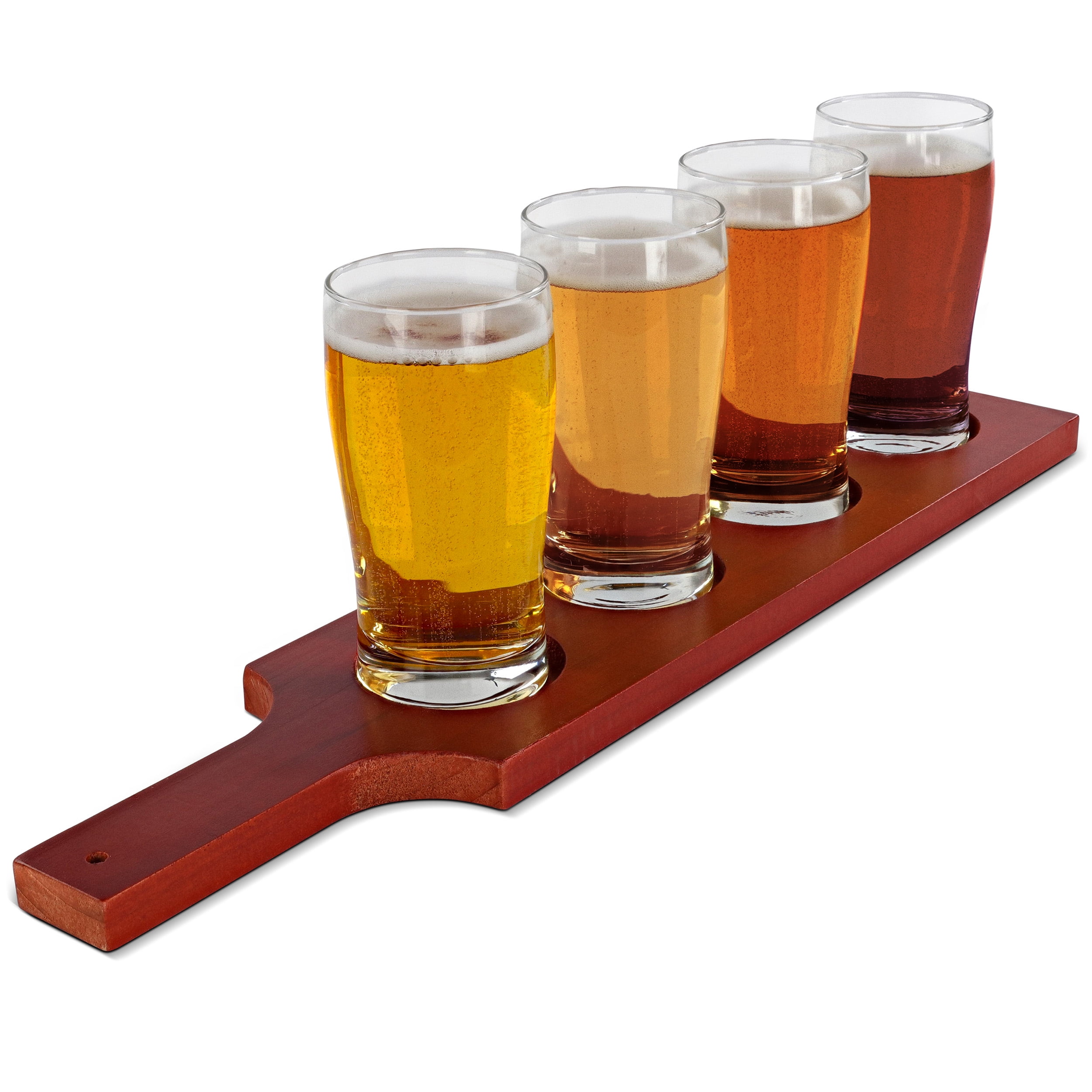 5 oz Beer Tasting Glasses, Beer Paddle Glasses, Small Beer Glass - 2 1/2 x  2 1/2 x 3 3/4 - 6 count box - Restaurantware