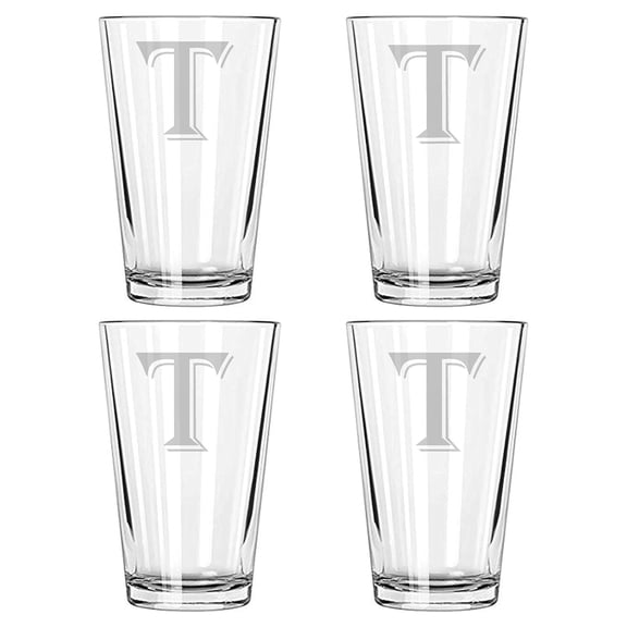 Beer Glass Set of 4 (T)
