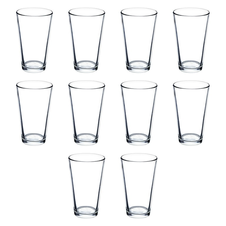 Glaver's Drinking Glasses, Beer Pint 16 oz. Glass
