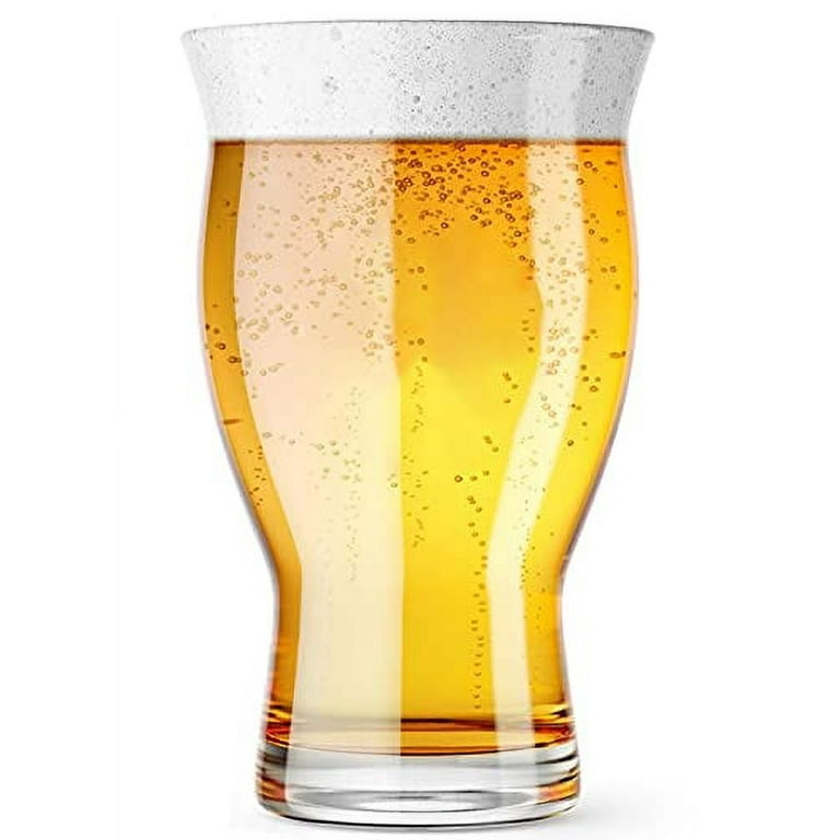 Beer Glasses - Craft Beer Revival Pint Glass - 16-ounce, Set of 2