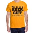 thumbnail image 1 of Beer Gut Funny Saying Beer Belly Gifts T-shirt Mens Graphic Tees, 1 of 1