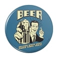 thumbnail image 1 of Beer Helping White Guys Dance Since 1842 Funny Humor Retro Pinback Button Pin, 1 of 5