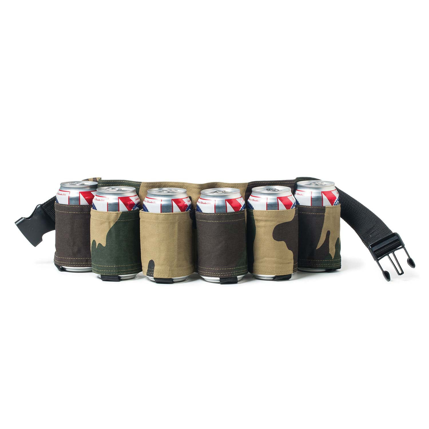Beer Holster Belt - Camouflage