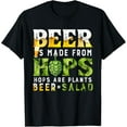 thumbnail image 1 of Beer Is Made From Hops Hops Are Plants Beer Is Salad Mens T-Shirt, 1 of 5