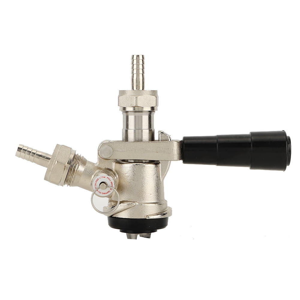Beer Keg Coupler D Type System with Safety Pressure Relief Valve for US