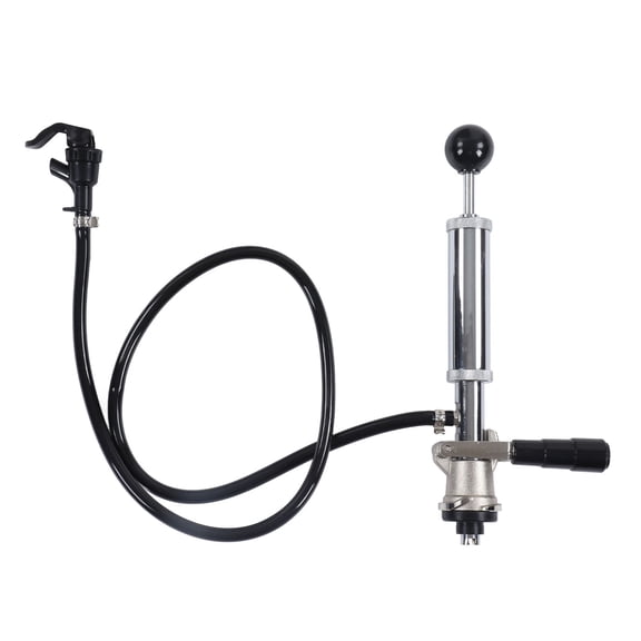 Beer Keg Tap, Stainless Steel Leakproof Spring Lock Principle S Type Dispenser Beer Keg Pump Rustproof For Party For Wedding For Picnic