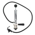 Beer Keg Pump 4inch Stainless Steel Keg Tap Hand Pump Picnic Beer Tap Kit for Homebrew Bars