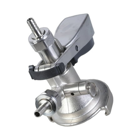 Beer Kegs Coupler Beverage Dispenser 5/8inch Draft Beer Kegs Coupler Dispenser with Pressure Relief Brewing Accessory