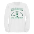 thumbnail image 1 of Beer Level Warning: Refill Immediately Men's Sweatshirt, 1 of 3